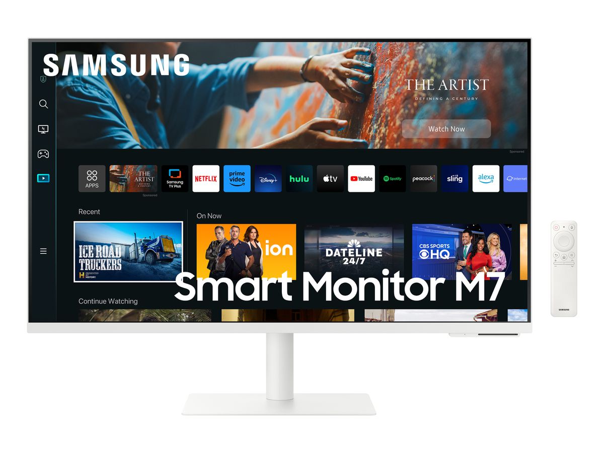 Samsung Smart Monitor M7 M70C Computerbildschirm 81,3 cm (32") 3840 x 2160 Pixel 4K Ultra HD LED Weiß