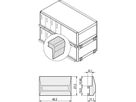 SCHROFF Stapelhilfe/Designelement - STAPELHILFE RAL7016 (4STK)