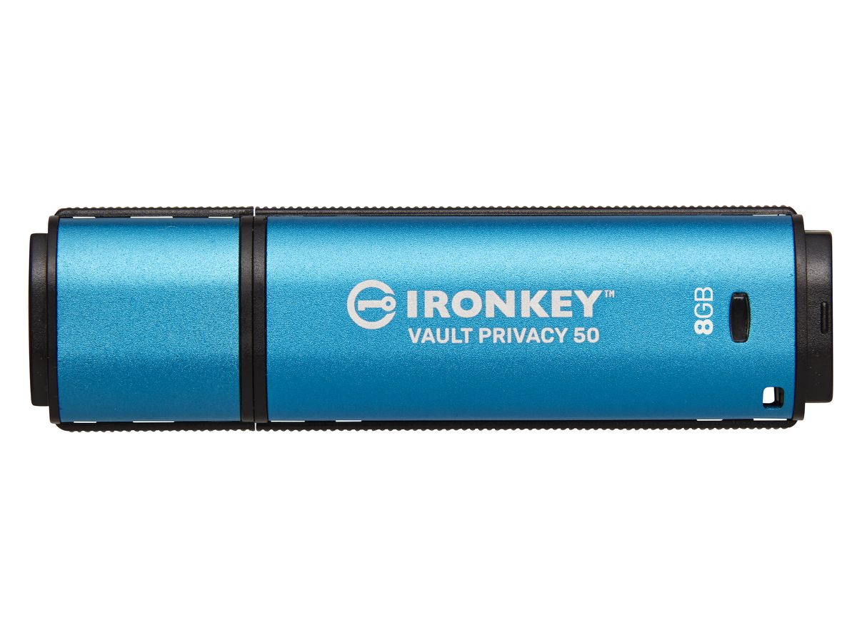 Kingston Technology IronKey 8GB Vault Privacy 50 AES-256 verschlüsselter, FIPS 197