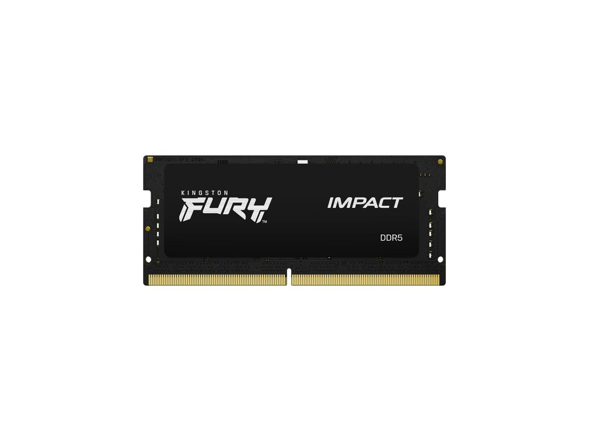 Kingston Technology FURY 32GB 4800MT/s DDR5 CL38 SODIMM (2er-Kit) Impact
