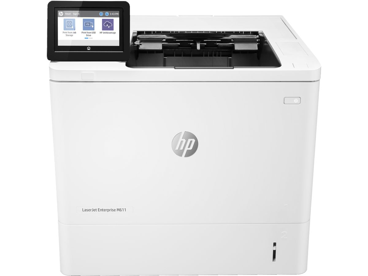 HP LaserJet Enterprise M611dn, Schwarzweiß, Drucker für Drucken, Beidseitiger Druck