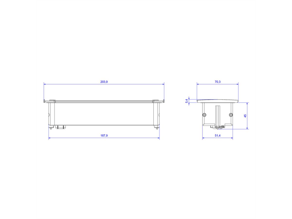 BACHMANN KAPSA Small 3x Schutzkontakt, GST18 -Stecker