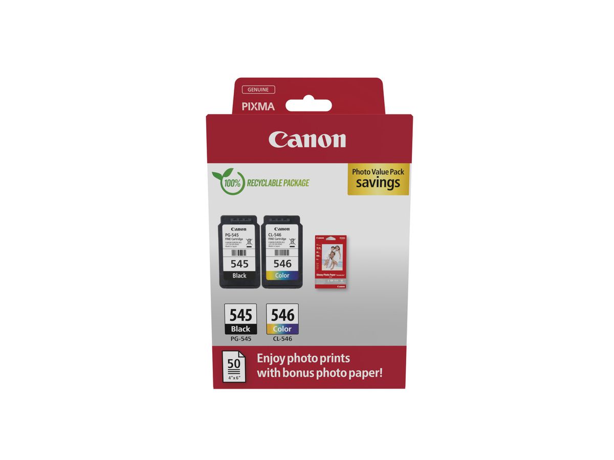 Canon PG-545/CL-546 Photo Value Pack