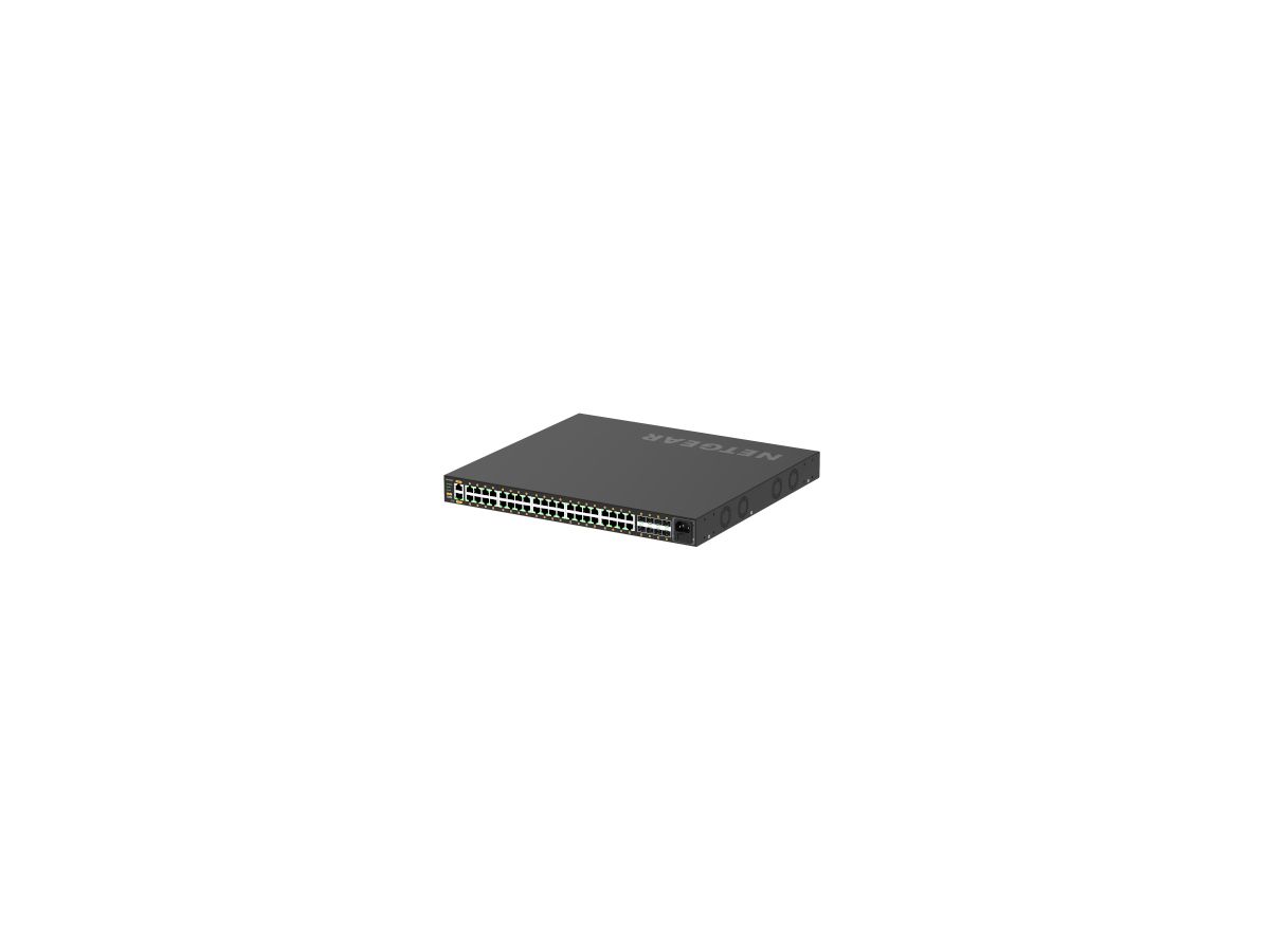 Netgear GSM4248PX-100EUS Netzwerk-Switch Managed L2/L3/L4 Gigabit Ethernet (10/100/1000) Power over Ethernet (PoE) Schwarz