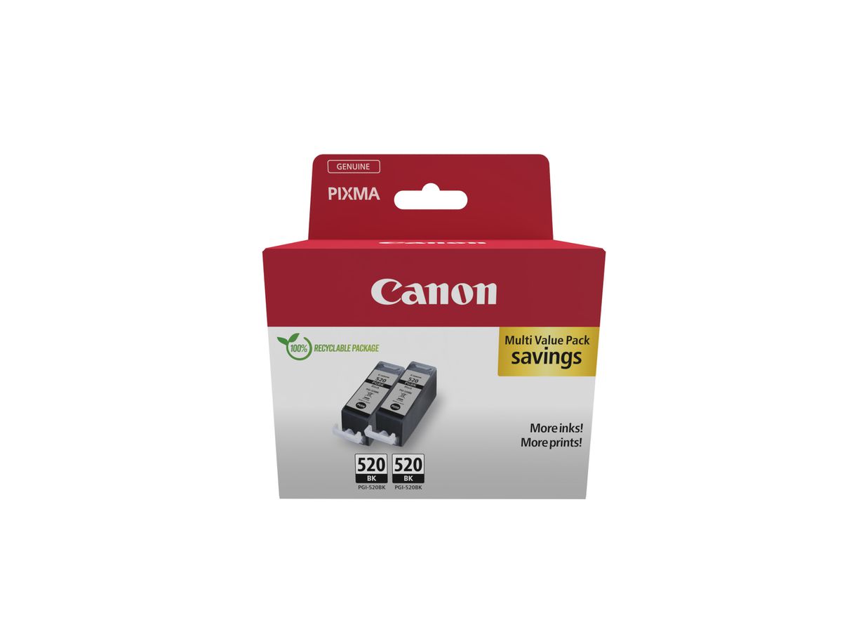 Canon PGI-520 BK Twin Pack