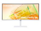 Samsung ViewFinity S6 S65TC Computerbildschirm 86,4 cm (34") 3440 x 1440 Pixel UltraWide Quad HD LED Weiß