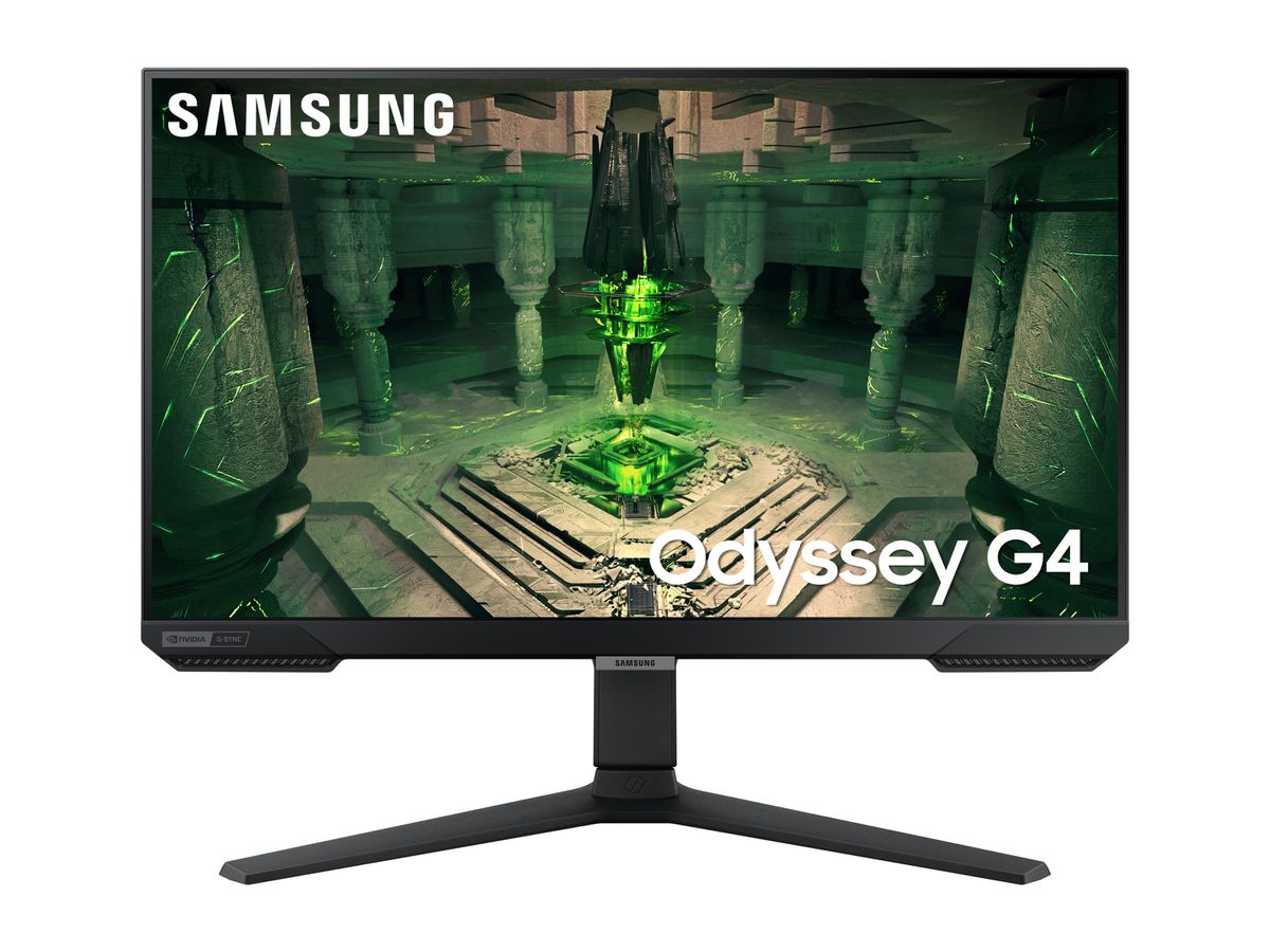 Samsung Odyssey G4 G40B Computerbildschirm 63,5 cm (25") 1920 x 1080 Pixel Full HD Schwarz