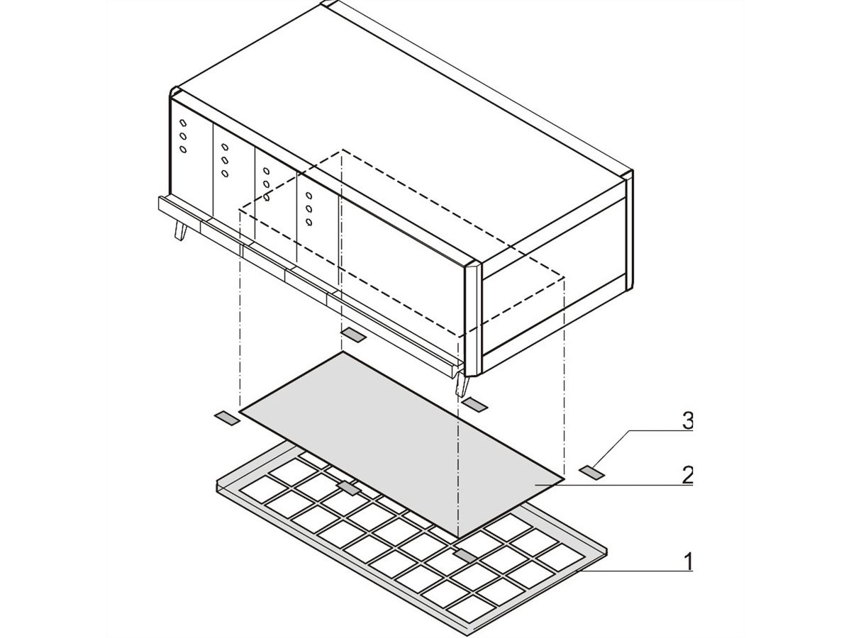 SCHROFF Luftfilter für ratiopacPRO air - RATIOPAC PRO LUFTFILTER 42TE