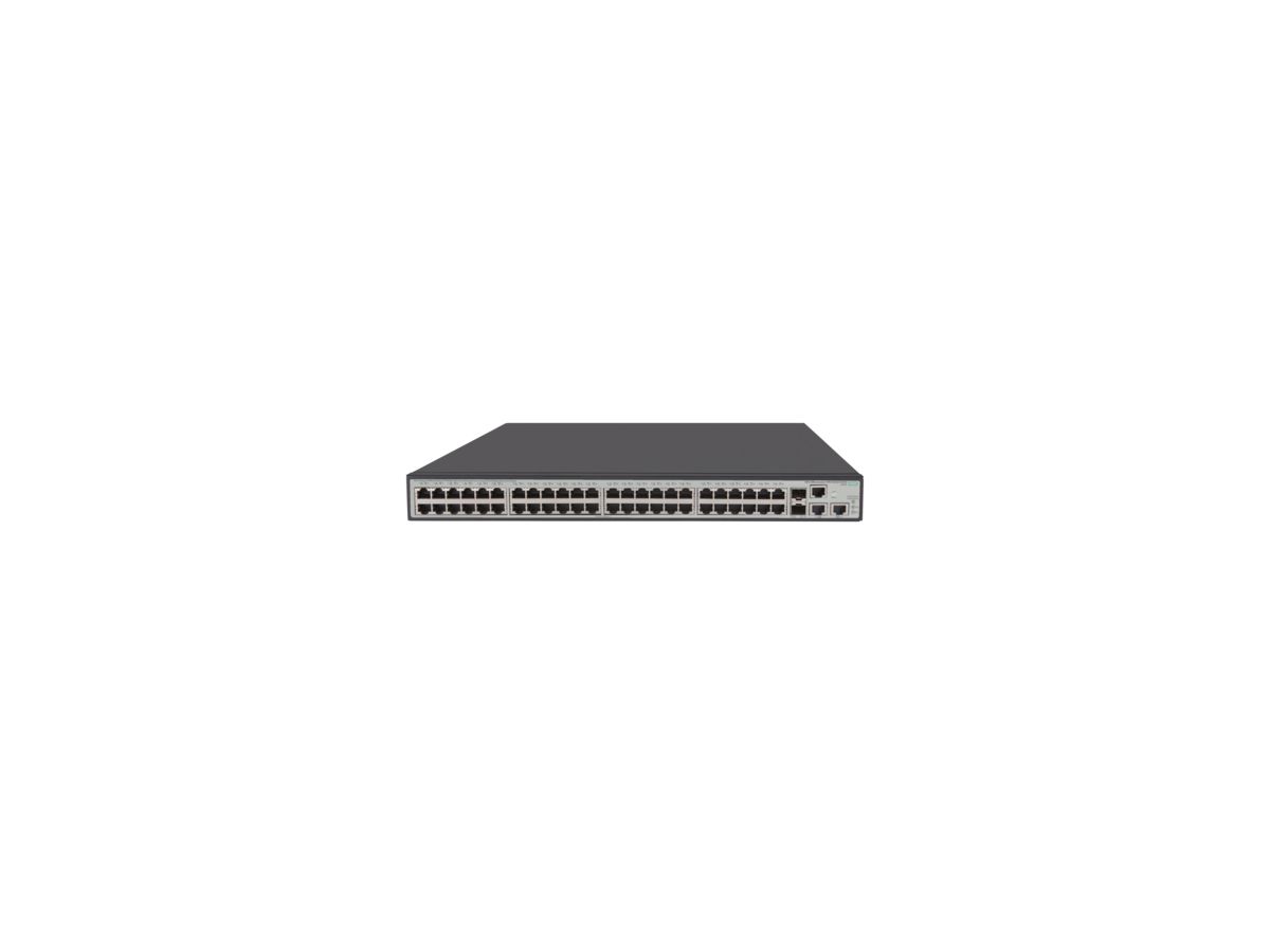 Hewlett Packard Enterprise OfficeConnect 1950 48G 2SFP+ 2XGT PoE+ Managed L3 Gigabit Ethernet (10/100/1000) Grau 1U Power over Ethernet (PoE)