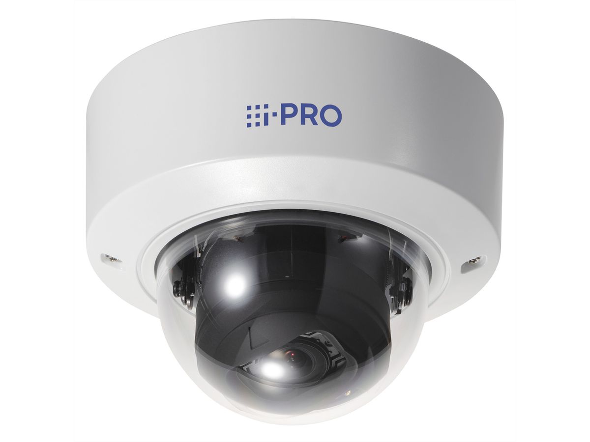 i-PRO WV-S2236LA 2MP Indoor-Dome-Netzwerkkamera mit AI-Engine, vandalismusgeschützt