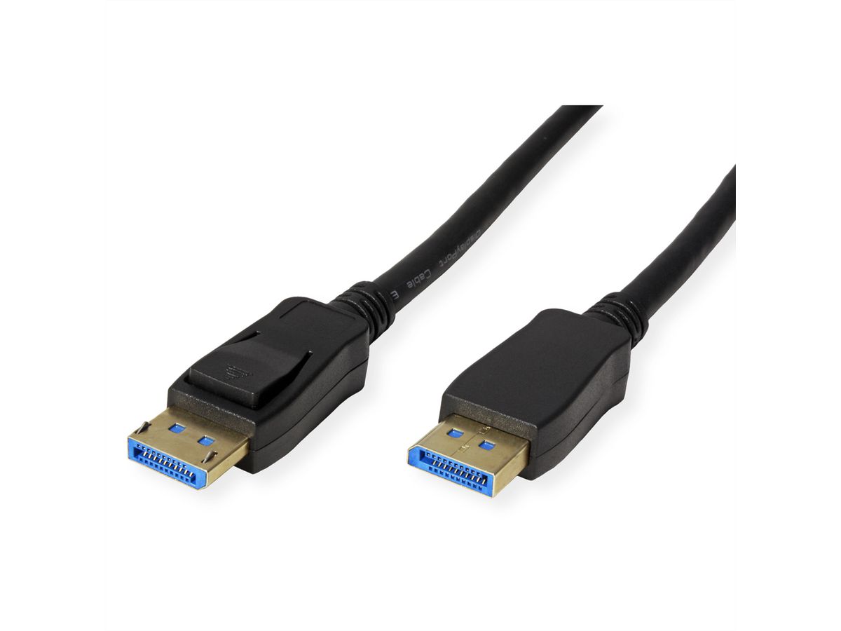 ROLINE DisplayPort Kabel, v2.0, DP ST - ST, schwarz, 1,5 m