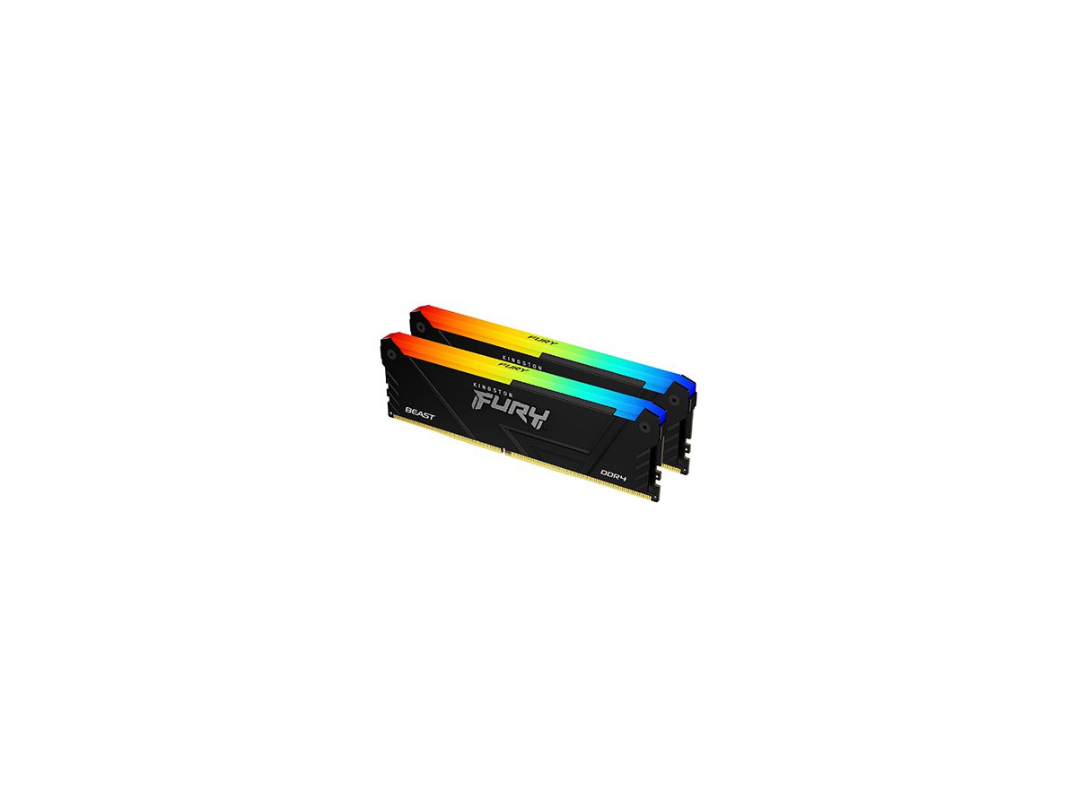 Kingston Technology FURY 64GB 3600MT/s DDR4 CL18 DIMM (2er-Kit) Beast RGB